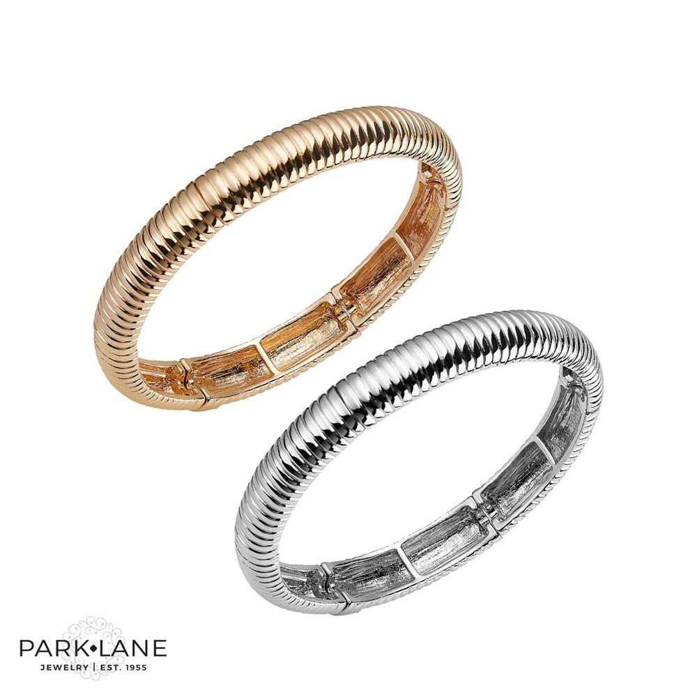Park Lane “EMBRACEABLE” Silver Stretch Bracelet